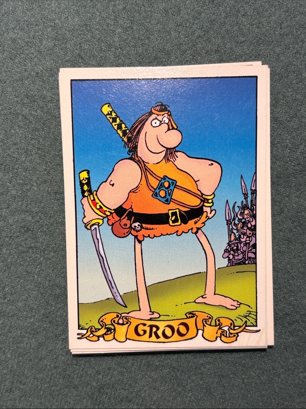 Groo the wanderer trading collector cards